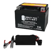 MIGHTY MAX BATTERY YTX4L-BS Battery for ATV E-Ton NXL, RXL 50CC 99-03 With 12V 1Amp Charger MAX3832063